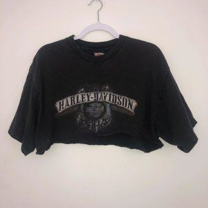 Harley Davidson Cropped Tee